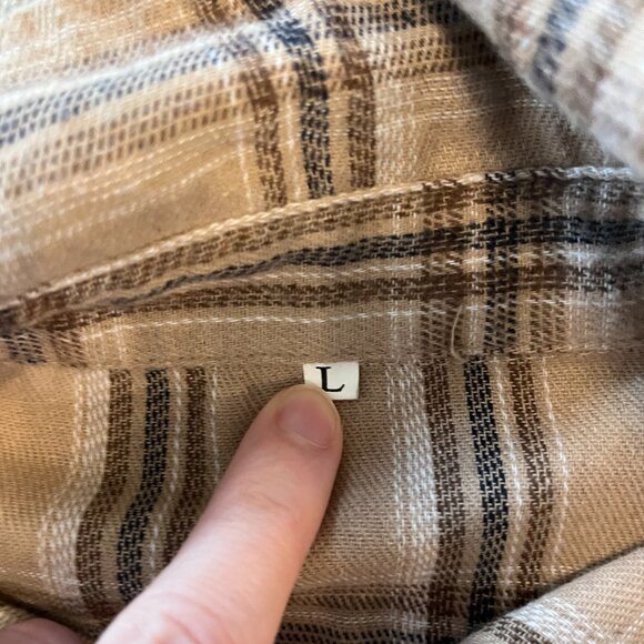 Womens Bundle of 2 Tops - Sweatshirt/Flannel - L - Picture 10 of 10